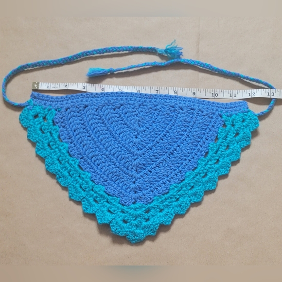 Crochet boho kerchief - Picture 2 of 2